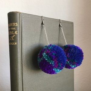 HANDMADE Pom Pom Earrings